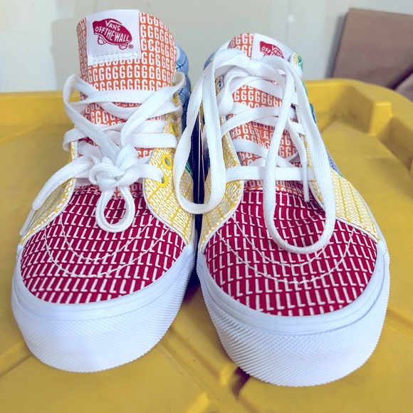 Rainbow SK8 Vans HI - Picture 2 of 5